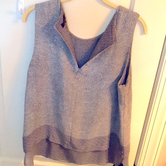 Double layer shell. Grayish blue & navy - Picture 5 of 5